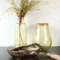 Recycelte Tabletop -Glasvase -Blume